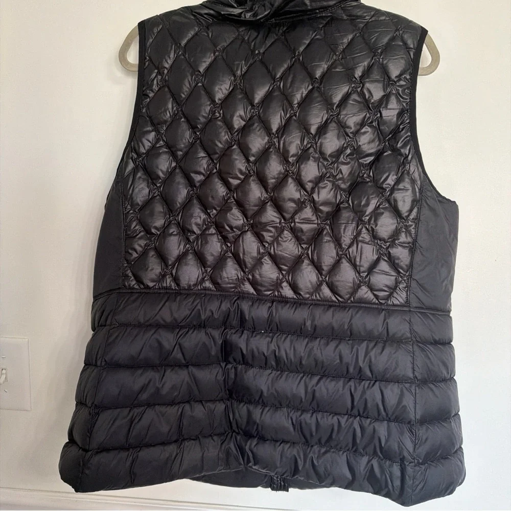 Calvin Klein Women's Black Quilted Down Vest - Picture 5 of 7